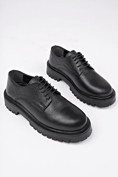 MUGGO Blanca Шнурівка з натуральної шкіри з товстою підошвою повсякденні мокасини жіночі туфлі мокасини