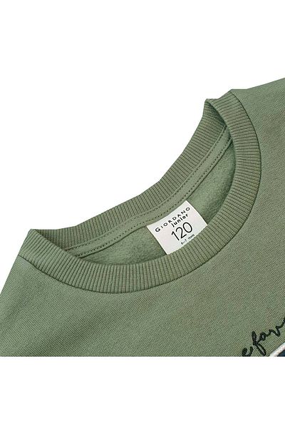 Giordano Kids' Cozy Crewneck Sweatshirt