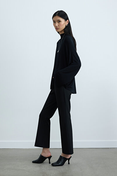 Suud Collection Black Olivia Blouse