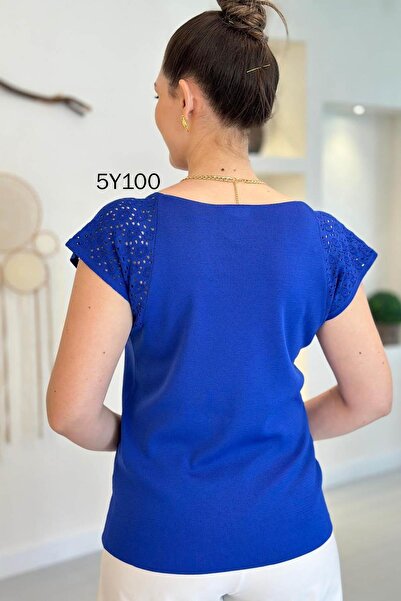 İnce Topuk В'яка Аюрлу Трико Блуза 5y100