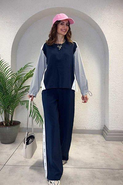 Clothing palette SWEATSHIRT MODAL CU MÂNECI