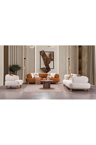 LUCETTA CONCEPT Mekanizmalı bohem koltuk (3+3+1)