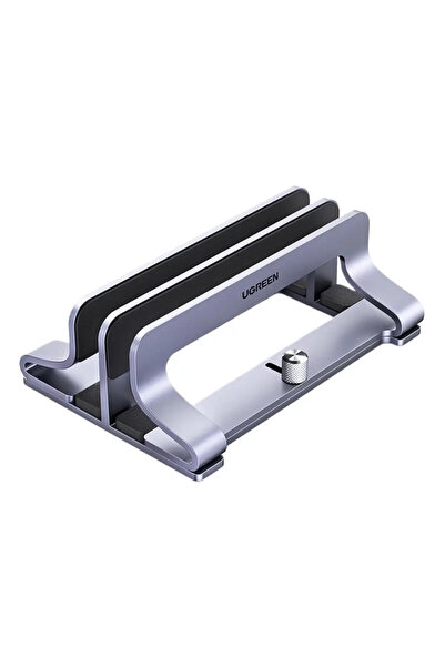 Ugreen يوجرين| يوجرين|حامل كمبيوتر محمول عمودي، المقاس: ≈L150×W79×H51(مم) | فضي
