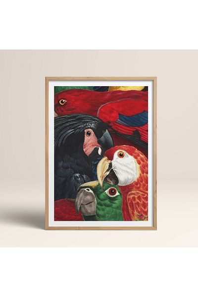 HOMEPACK Μονό Ξύλινο Πλαίσιο Πίνακας One Piece Poster Painting TK/1039