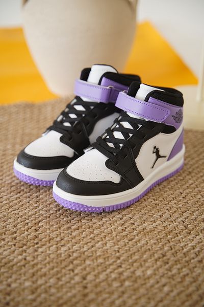 Daxtors Haykat Velcro Basketball Long Kids Unisex Sports Shoes