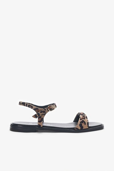 Louis Cardy Sandale de damă din piele naturală cu model leopard Connel