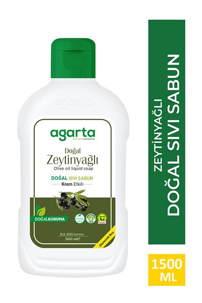 Agarta Natural Olive Oil Liquid Soap 1500 ml