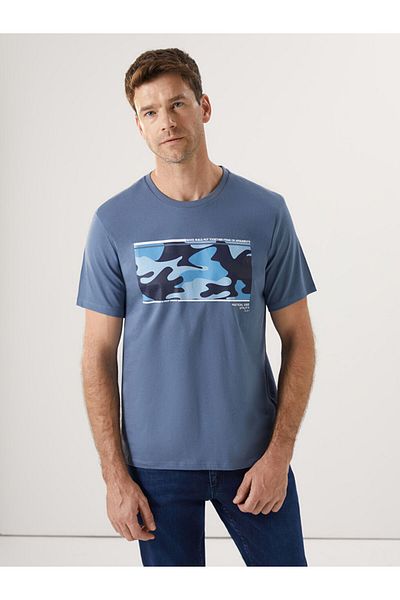 LC Waikiki Tricou pentru bărbați LCW ECO Crew Neck Camo cu model