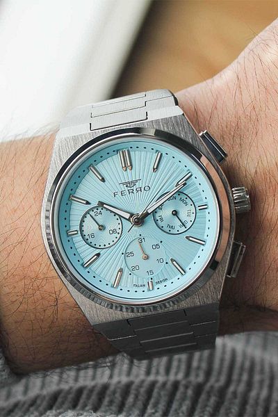 FERRO Fm11452A15 Men's Wrist Watch with Steel Cord