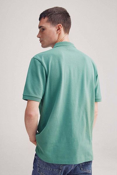 Springfield Essential regular fit piqué polo shirt