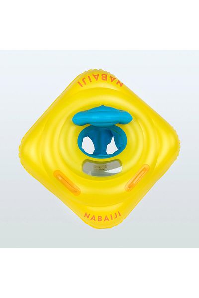Decathlon Nabaiji Baby Swimming Ring with Seat - 7/11 kg - Yellow