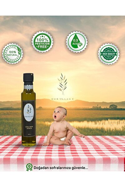 OUR VILLAGE Bebekler Için Uygun Doğal Organik Düşük Asitli Pestisitsiz Nature...