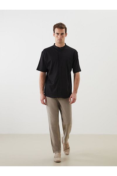 LC Waikiki Ανδρικό πουκάμισο με κοντό μανίκι New Season Regular Fit - S5IO64Z8