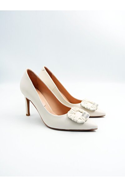 Tenau Γυναικείο στιλέτο με τακούνι από γνήσιο δέρμα