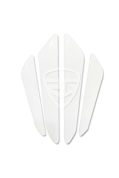 Redline Grafik Araba Yan Kapı Koruma Sticker Yapıştırma Şeffaf