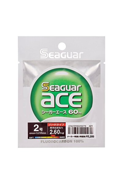 seaguar خيط صيد السمك Ace 60mt 0,117mm 100٪ كربون فلورو 100٪