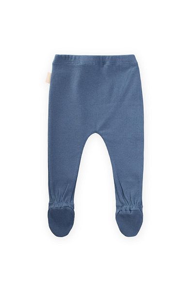 Cigit Pantaloni pentru bebelusi cu papuci 0-1 ani Indigo Blue