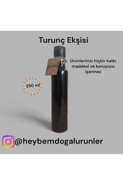 heybem doğal ürünler my Turunç ekşisi (250CC)
