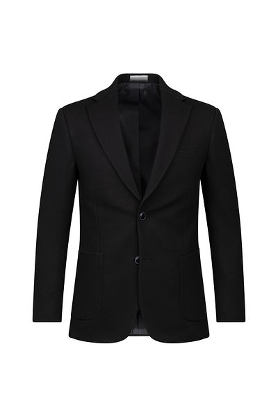 Hatemoğlu Black Slim Fit Mono Collar Casual Suit