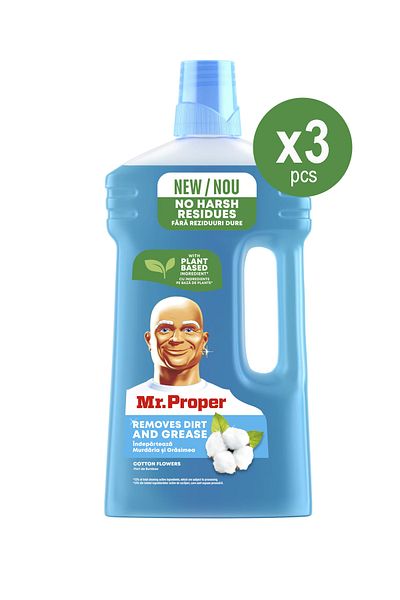 Mr Proper FLOOR SOLUTION 1L OCEAN X 3