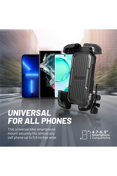 Promate Holder, Bike Phone Holder, Bicycle Phone Accessories, Phone Accessories