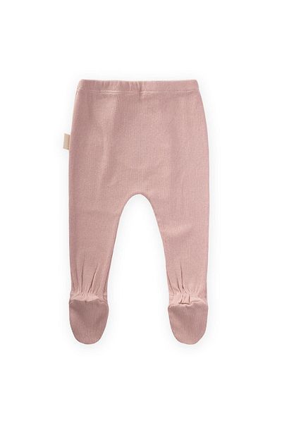 Cigit Baby Pants with Booties 0-1 Years Old Powder Pink