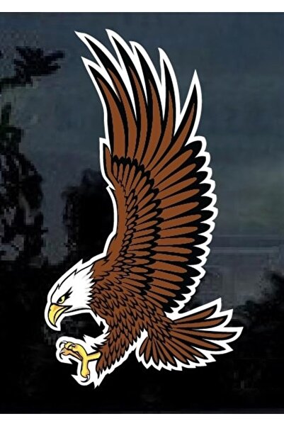 Redline Grafik ملصق سيارة النسر