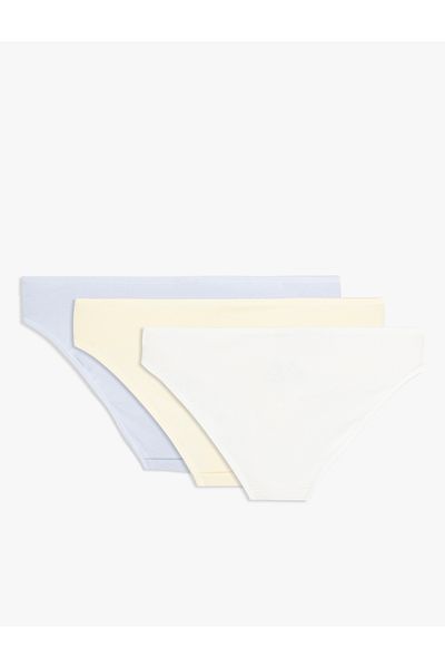 Koton Set de 3 chiloți multicolori din bumbac