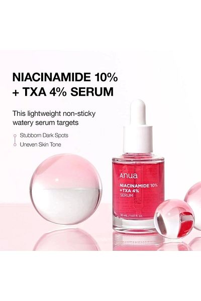 ANUA سيروم نياسيناميد 10% Txa 4% 30 مل