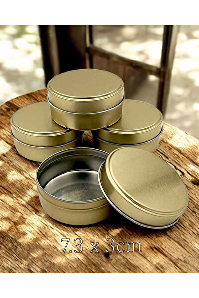 ayyagift صندوق معدني متين - صندوق هدايا وشموع 10 قطع