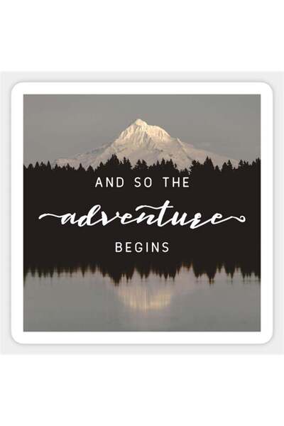 Redline Grafik وحتى تبدأ المغامرة ملصق