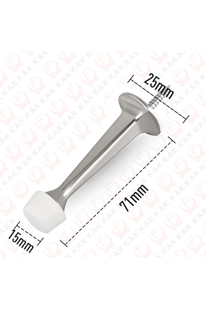 Choice3 مانع باب نيكل KAK واقي جداري مانع باب شديد التحمل حامل باب جداري من س...