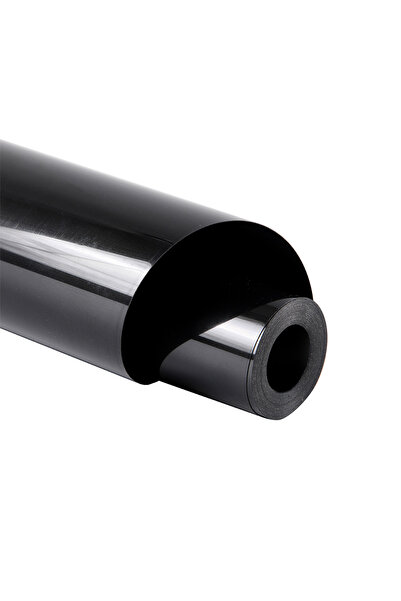 Choice56 لفة فينيل حراري أسود مقاس 30.48 × 91 سم، فينيل لنقل الحرارة للقمصان ...
