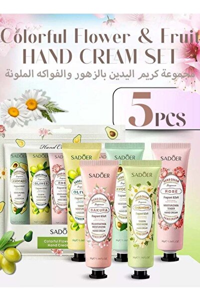 COOYA 5 Pack Hand Cream, Hand Lotion Travel Size in Bulk For Dry Cracked Hands, Mini Hand Lotion