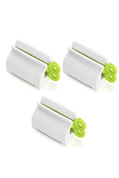 Choice9 3pcs Green Rolling Toothpaste Squeezer Lazy Man Shampoo Manual Toothp...