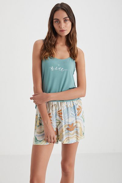 Catherine's Soft Textured Shorts Set