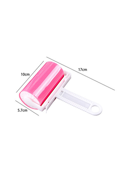Choice4 Pink without cover 1 PC Washable Clothes Hair Sticky Roller Reusable ...