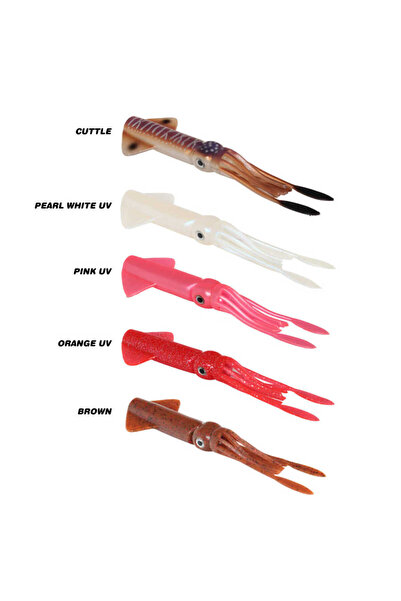 RYUJI Calamari Yedek Silikon Yem 10,5 gr 20 Cm