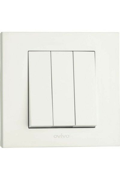 OVİVO White Framed 3-piece Wrench Grano Set