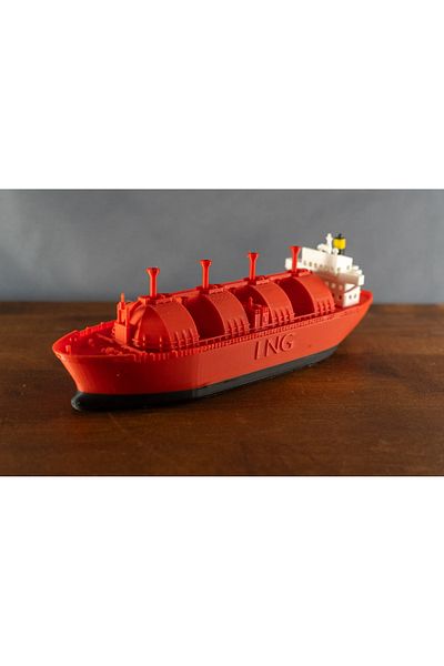EBTOYS غاز البترول المسال النفط شحن السفينة لعبة السباحة السفينة لعبة أطفال السفينة الشكل السفينة