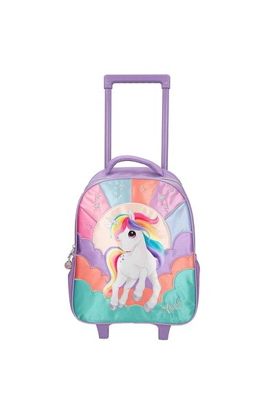 Top Model Top Model Ylvi school bag with troller LED