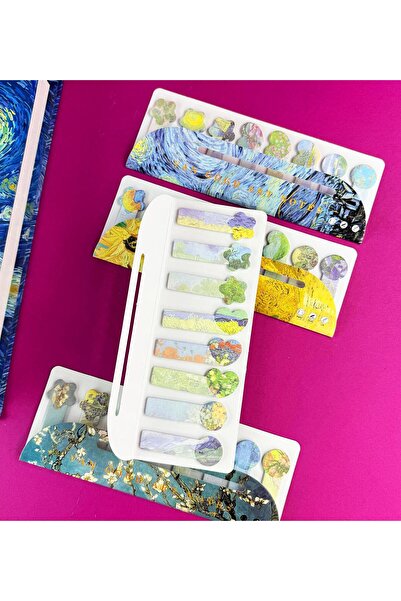 Gift Moda Van Gogh Tasarımlı Post-it