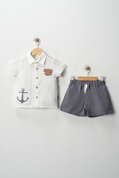tinytrends Baby Boy & Child Holiday Muslim Anchor Set of 2
