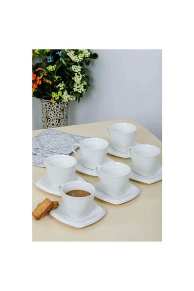 Cooker Ckr3303 Porcelain 6 Cup Set Kit 12 Pieces