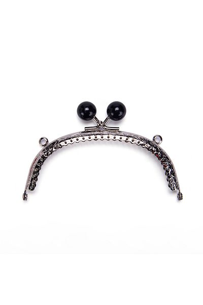 Sultan Silver Beaded Oval Şarka 12.5 cm