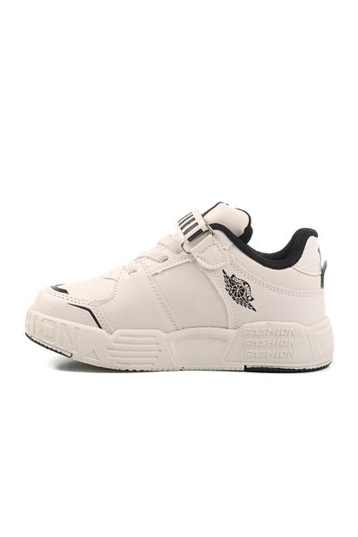 AYAKMOD Pantofi casual pentru copii King Short P White