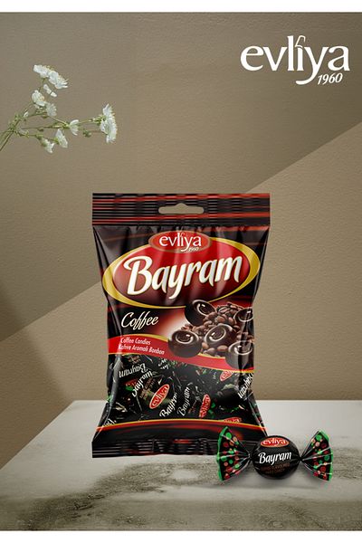 Evliya Şekerleme Evliya Coffee Flavored Bon Bon Candy 350 Gr.