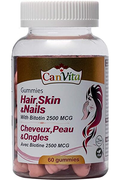 Canvita Hair Skin & Nails Gummies 60S
