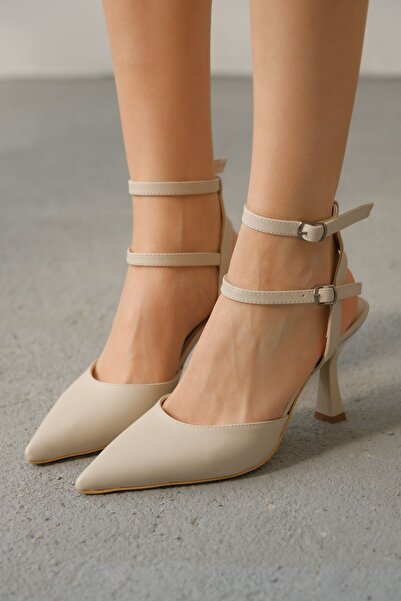 GOFFSHOES Γυναικεία παπούτσια Reyes με μυτερό τακούνι - δερμάτινο δέρμα