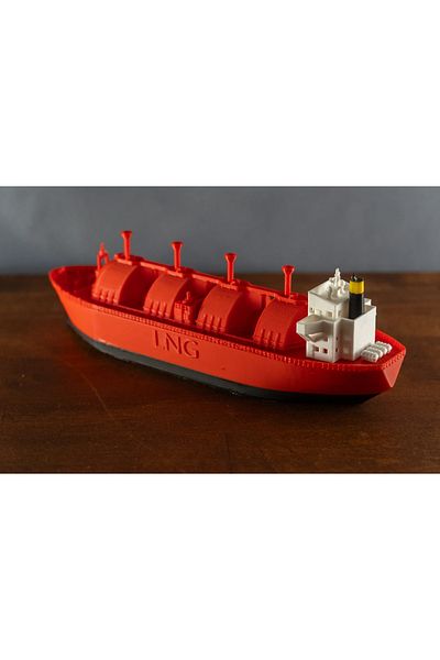 EBTOYS غاز البترول المسال النفط شحن السفينة لعبة السباحة السفينة لعبة أطفال السفينة الشكل السفينة